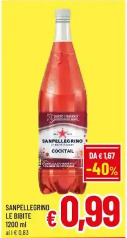 A&O Sanpellegrino le bibite offerta