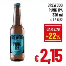 A&O Brewdog punk ipa offerta