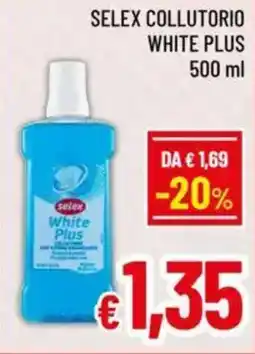 A&O Selex collutorio white plus offerta