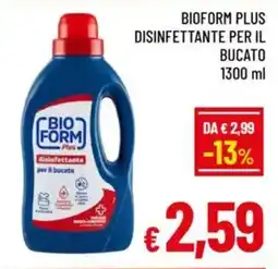 A&O Bioform plus disinfettante per il bucato offerta