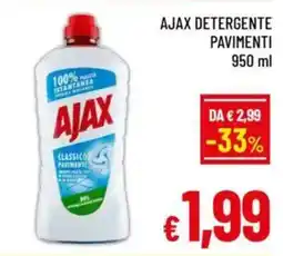 A&O Ajax detergente pavimenti offerta
