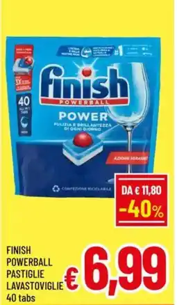 A&O Finish powerball pastiglie lavastoviglie offerta