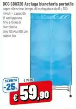 A&O DCG S88326 Asciuga biancheria portatile offerta