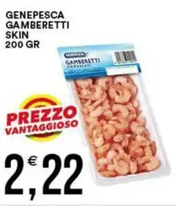Vantaggio Cash&Carry Genepesca gamberetti skin offerta