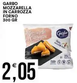 Vantaggio Cash&Carry Garbo mozzarella in carrozza forno offerta