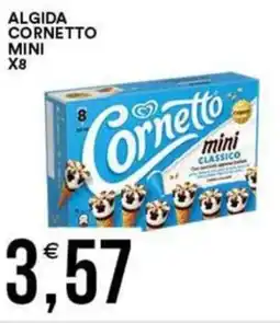 Vantaggio Cash&Carry Algida cornetto mini x8 offerta