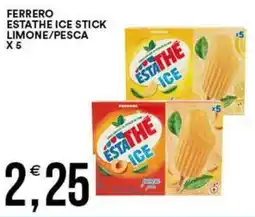 Vantaggio Cash&Carry Ferrero estathe ice stick limone/pesca x 5 offerta