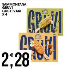 Vantaggio Cash&Carry Sammontana gruvi gusti vari x 4 offerta