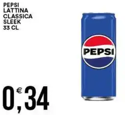 Vantaggio Cash&Carry Pepsi lattina classica sleek offerta