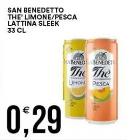Vantaggio Cash&Carry San benedetto the limone/pesca lattina sleek offerta