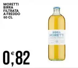 Vantaggio Cash&Carry Moretti birra filtrata a freddo offerta