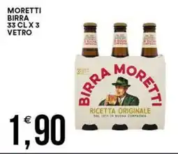 Vantaggio Cash&Carry Moretti birra vetro offerta