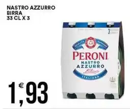 Vantaggio Cash&Carry Nastro azzurro birra offerta