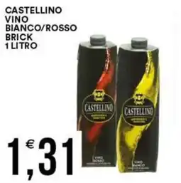 Vantaggio Cash&Carry Castellino vino bianco/rosso brick offerta