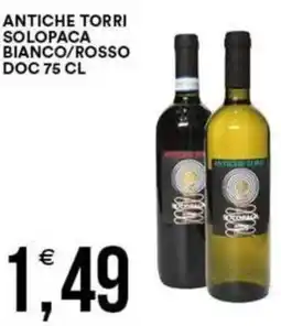 Vantaggio Cash&Carry Antiche torri solopaca bianco/rosso doc offerta