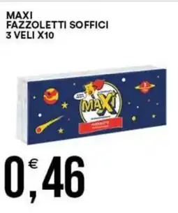 Vantaggio Cash&Carry Maxi fazzoletti soffici 3 veli x10 offerta