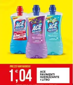 Vantaggio Cash&Carry Ace pavimenti igienizzante offerta