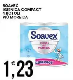Vantaggio Cash&Carry Soavex igienica compact 4 rotoli più morbida offerta