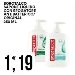 Vantaggio Cash&Carry Borotalco sapone liquido con erogatore antibatterico/ original offerta
