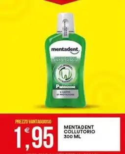 Vantaggio Cash&Carry Mentadent collutorio offerta