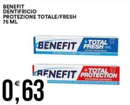 Vantaggio Cash&Carry Benefit dentifricio protezione totale/fresh offerta