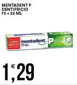 Vantaggio Cash&Carry Mentadent p dentifricio offerta