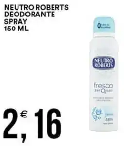 Vantaggio Cash&Carry Neutro roberts deodorante spray offerta