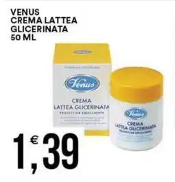 Vantaggio Cash&Carry Venus crema lattea glicerinata offerta