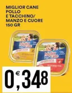 Vantaggio Cash&Carry Miglior cane pollo e tacchino/ manzo e cuore offerta