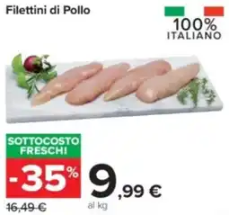 Carrefour Market Filettini di Pollo offerta