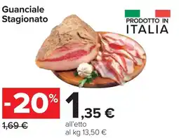 Carrefour Guanciale Stagionato offerta