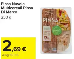 Carrefour Pinsa Nuvola Multicereali Pinsa Di Marco offerta