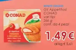 Conad Gli Appetitosi CONAD offerta