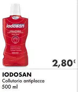 Iper Tosano IODOSAN Collutorio antiplacca offerta