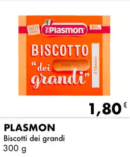 Iper Tosano PLASMON Biscotti dei grandi offerta