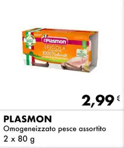 Iper Tosano PLASMON Omogeneizzato pesce assortito offerta