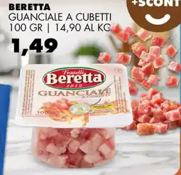 Gecop Beretta guanciale a cubetti offerta
