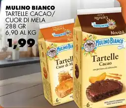 Gecop Mulino bianco tartelle cacao/ cuor di mela offerta
