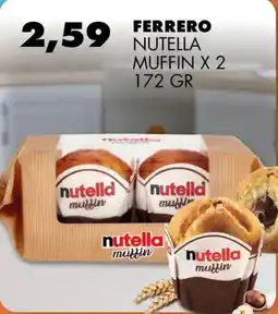Gecop Ferrero nutella muffin offerta