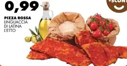 Gecop Pizza rossa linguaccia di latina l'etto offerta