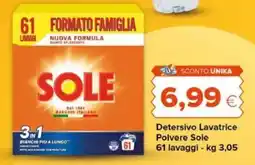 Tigre Amico Detersivo Lavatrice Polvere Sole 61 lavaggi offerta
