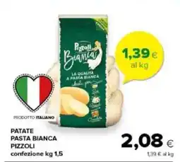 Tigre Amico Patate pasta bianca PIZZOLI offerta