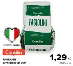 Tigre Amico Consilia fagiolini offerta