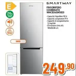 Expert SMARTWAY FRIGORIFERO COMBINATO WHCB34SMIXEO offerta