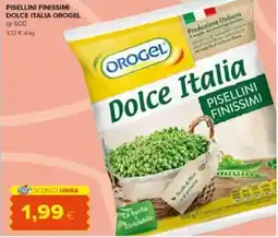 Tigre Amico Pisellini finissimi dolce italia OROGEL offerta