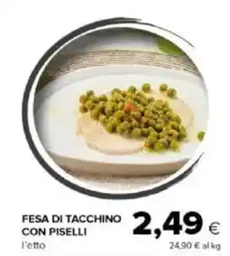 Tigre Amico Fesa di tacchino con piselli offerta