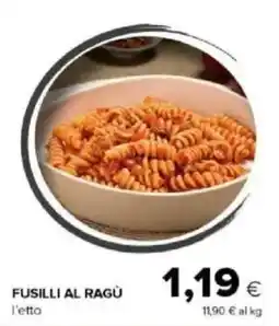 Tigre Amico Fusilli al ragu offerta