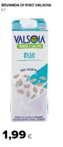 Tigre Amico Bevanda di riso VALSOIA offerta