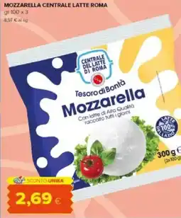 Tigre Amico Mozzarella centrale latte roma offerta