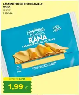 Tigre Amico Lasagne fresche sfogliavelo RANA offerta